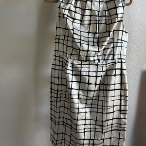 NWT- Banana Republic Pleated Boat Neck Dress